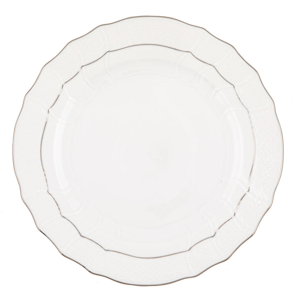 Platinum Edge Dinner Plate