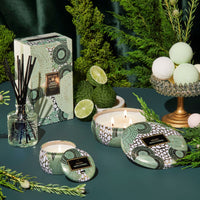 White Cypress 3-Wick Tin Candle