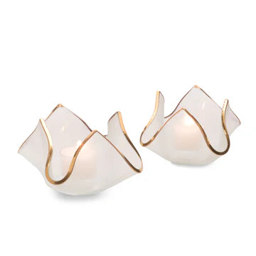 Large Gold Handkerchief Votive
