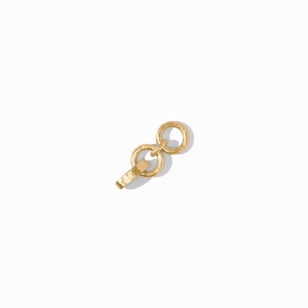 Julie Vos Hammered Link Extender, Gold