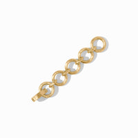 Julie Vos Hammered Link Extender, Gold