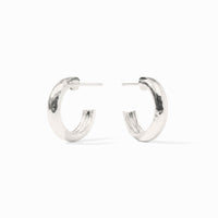 Julie Vos Sterling Havana Hoop, Silver