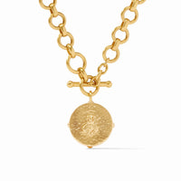 Mother of Pearl Honeybee Stone Demi Necklace