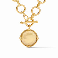 Julie Vos Honeybee Statement Necklace, Iridescent Champagne