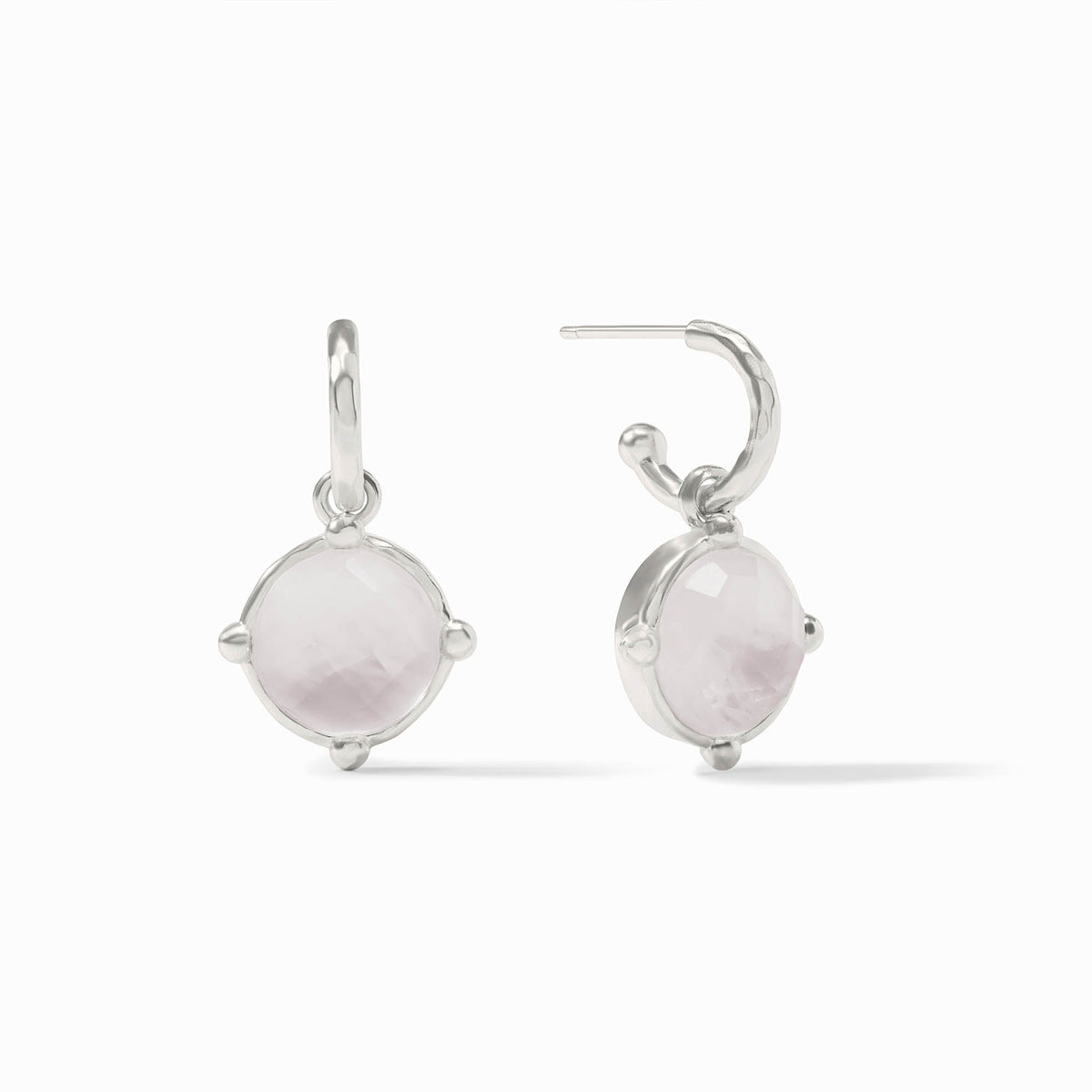 Sterling Honeybee Hoop & Charm Earring