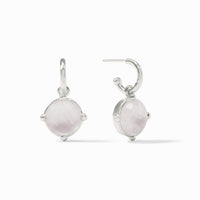 Sterling Honeybee Hoop & Charm Earring