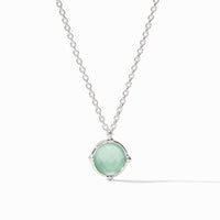 Sterling Honeybee Solitaire Necklace