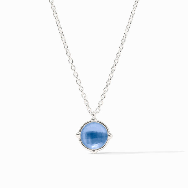 Sterling Honeybee Solitaire Necklace