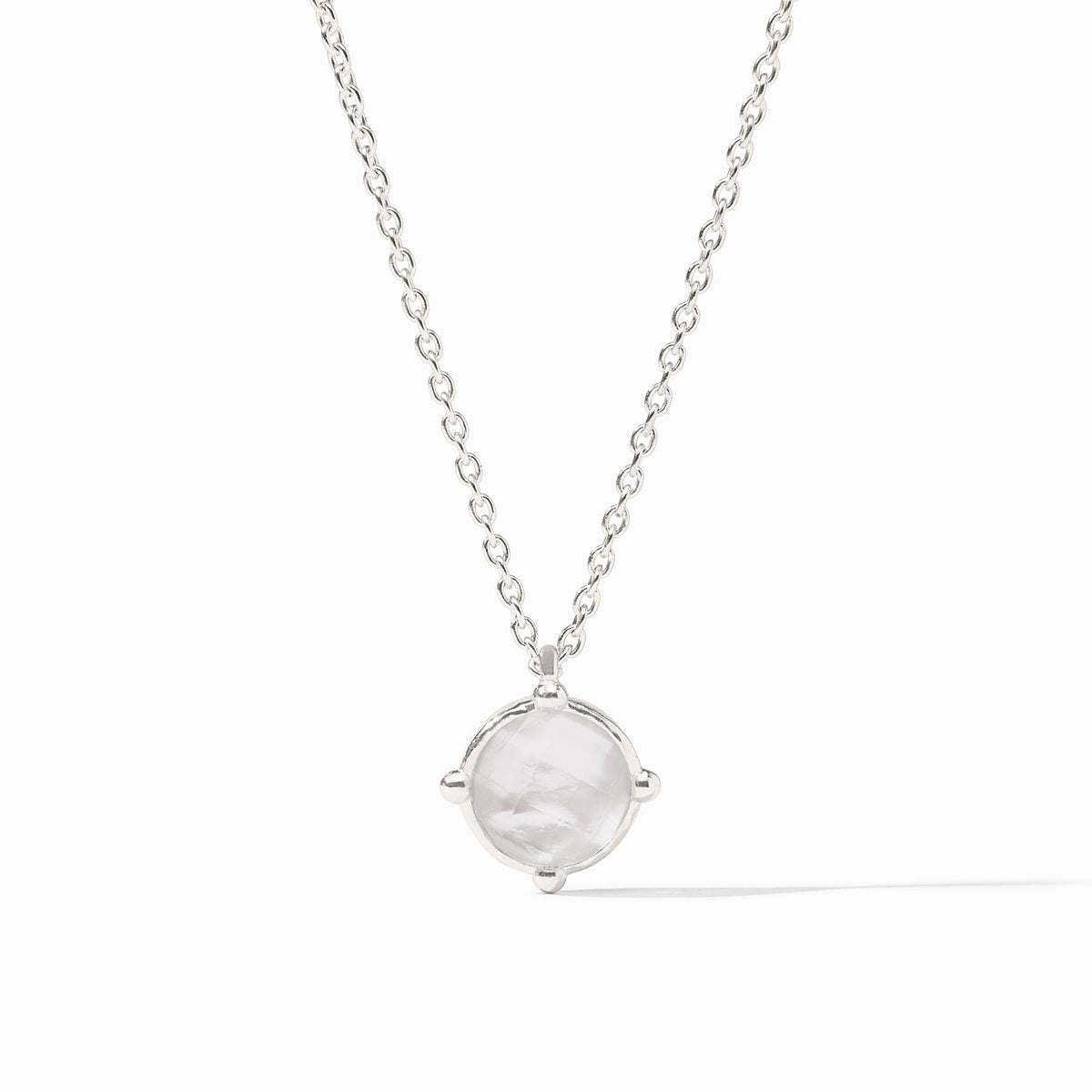 Sterling Honeybee Solitaire Necklace