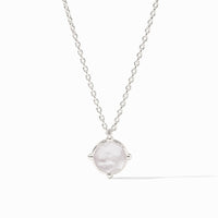 Sterling Honeybee Solitaire Necklace