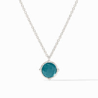 Sterling Honeybee Solitaire Necklace