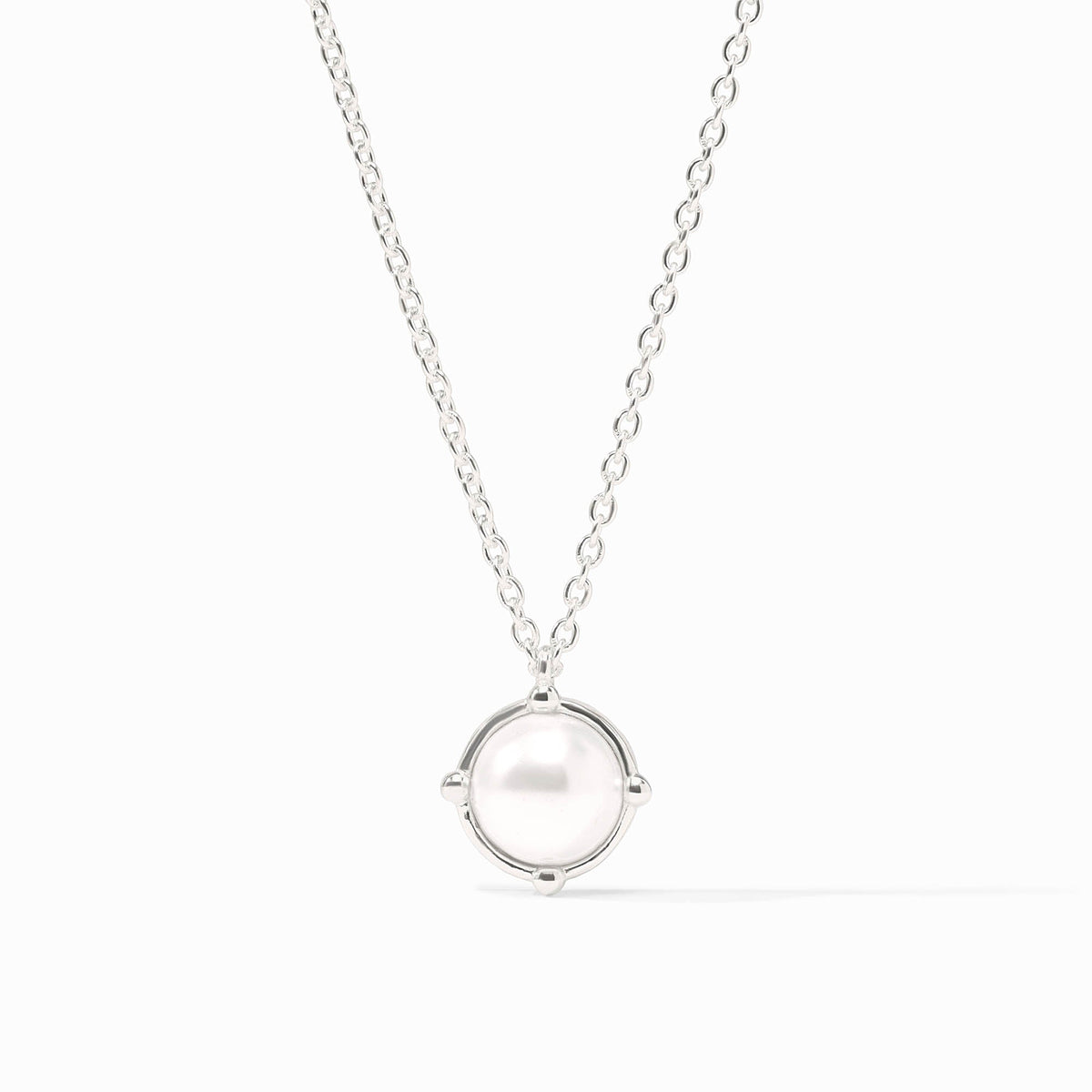 Sterling Honeybee Solitaire Necklace
