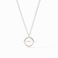 Sterling Honeybee Solitaire Necklace