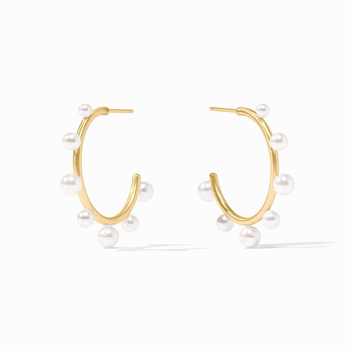 Julie Vos Hydra Stone Hoop, Pearl