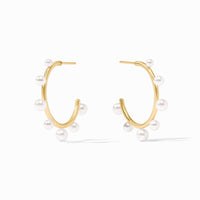 Julie Vos Hydra Stone Hoop, Pearl