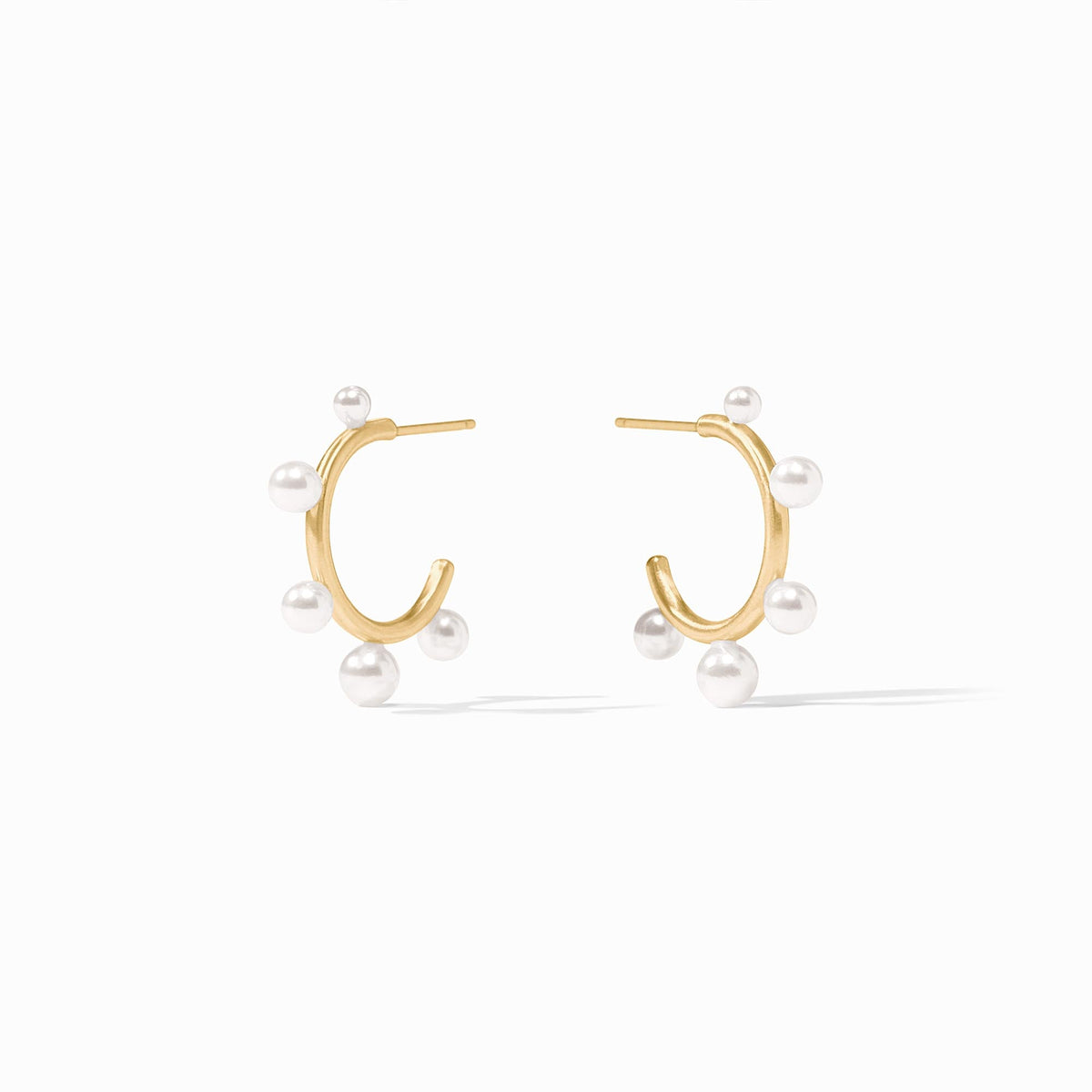 Julie Vos Hydra Stone Hoop, Pearl