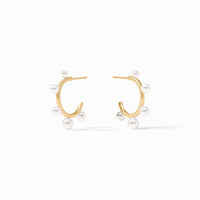 Julie Vos Hydra Stone Hoop, Pearl