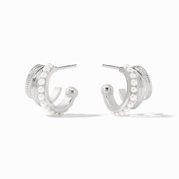 Sterling Hydra Triple Hoop