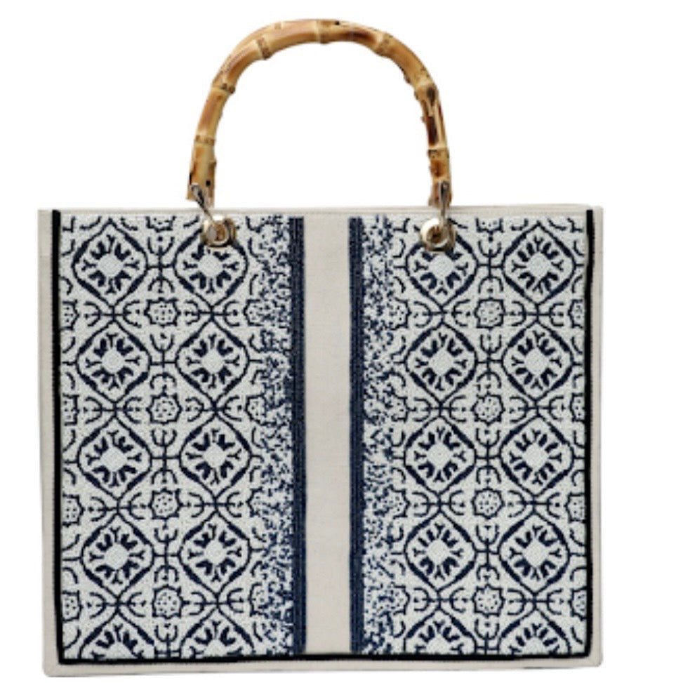 Custom Beaded Tote Bags