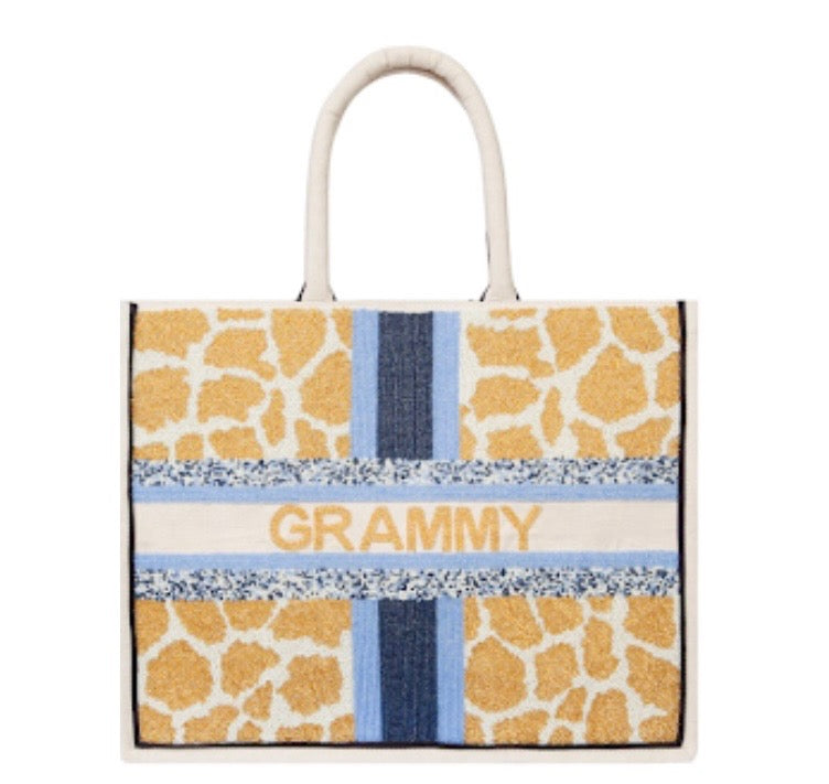 Custom Beaded Tote Bags