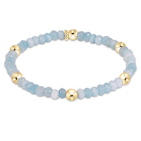 enewton Presence Gemstone 4mm Bracelet, Aquamarine