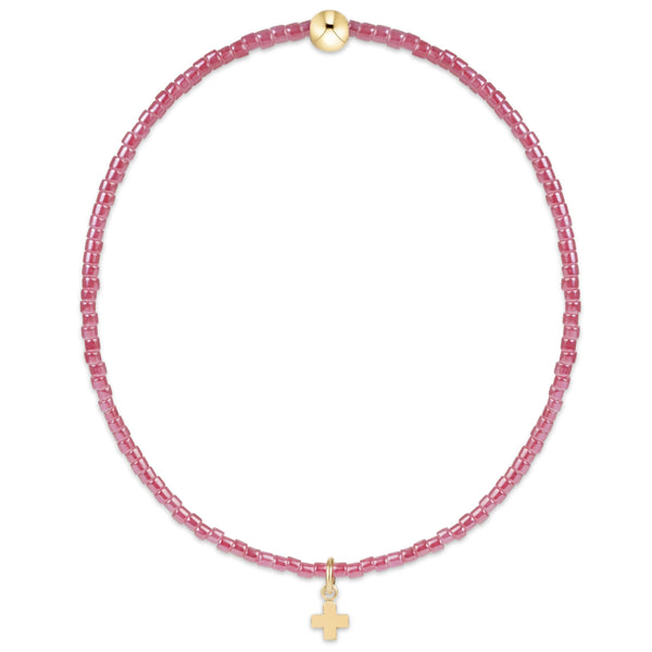 Hope Classic Signature Cross Small Gold Charm FW26 Colors