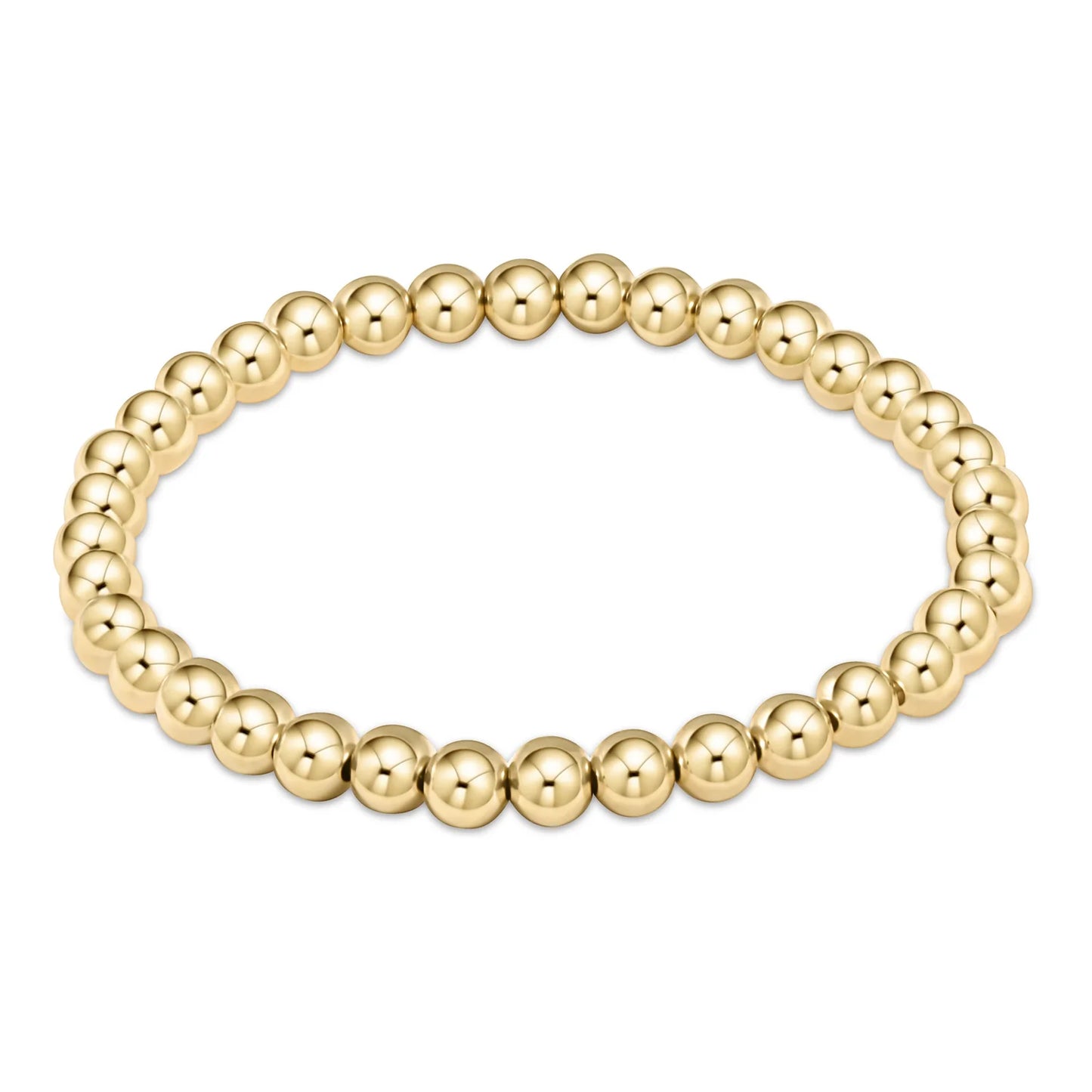 Extends Classic Gold Bead Bracelet