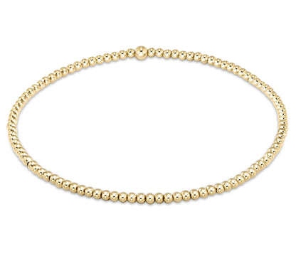 egirl Classic Gold Bead Bracelet