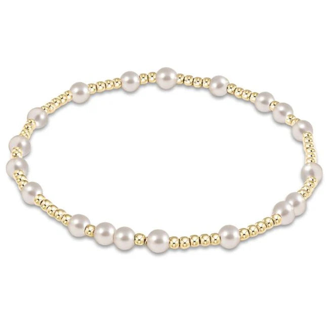 extends hope unwritten bead bracelet - pearl