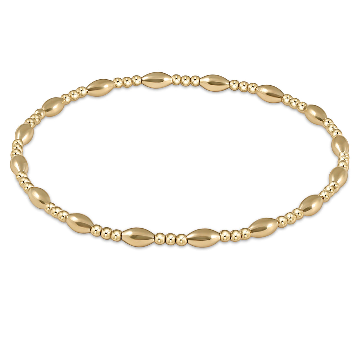 Extends Harmony Sincerity 2mm Gold Bead Bracelet