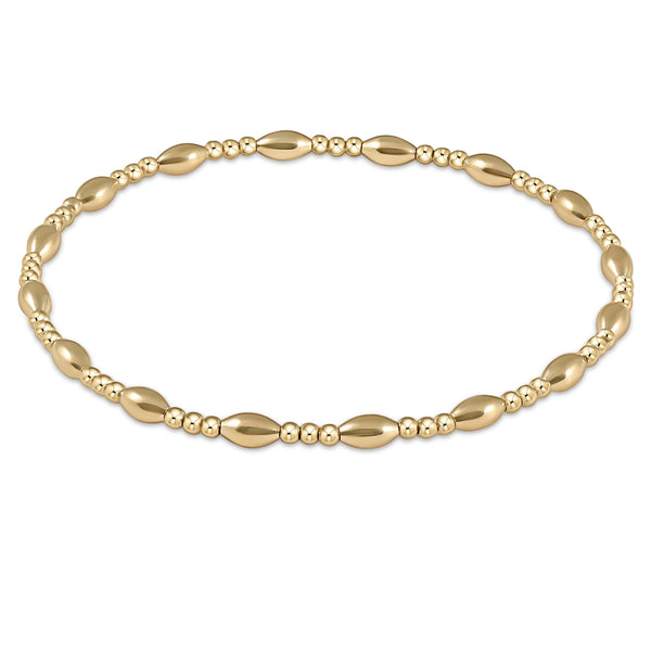 Extends Harmony Sincerity 2mm Gold Bead Bracelet