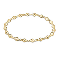Classic Sincerity Gold Bead Bracelet