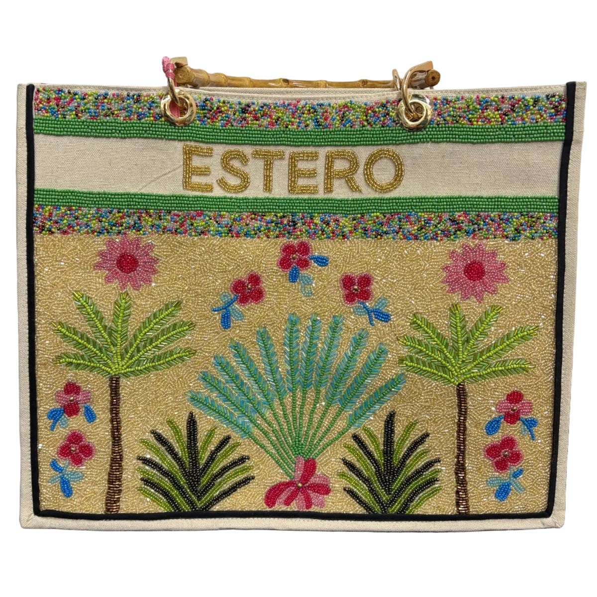 Estero Beaded Tote