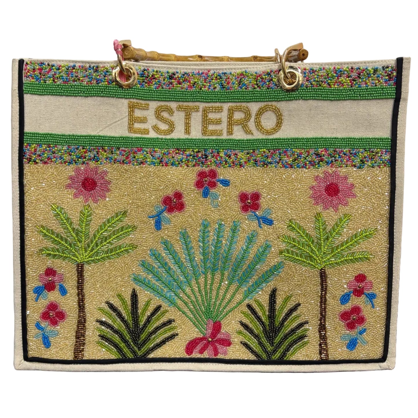 Estero Beaded Tote