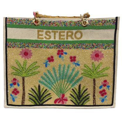 Estero Beaded Tote