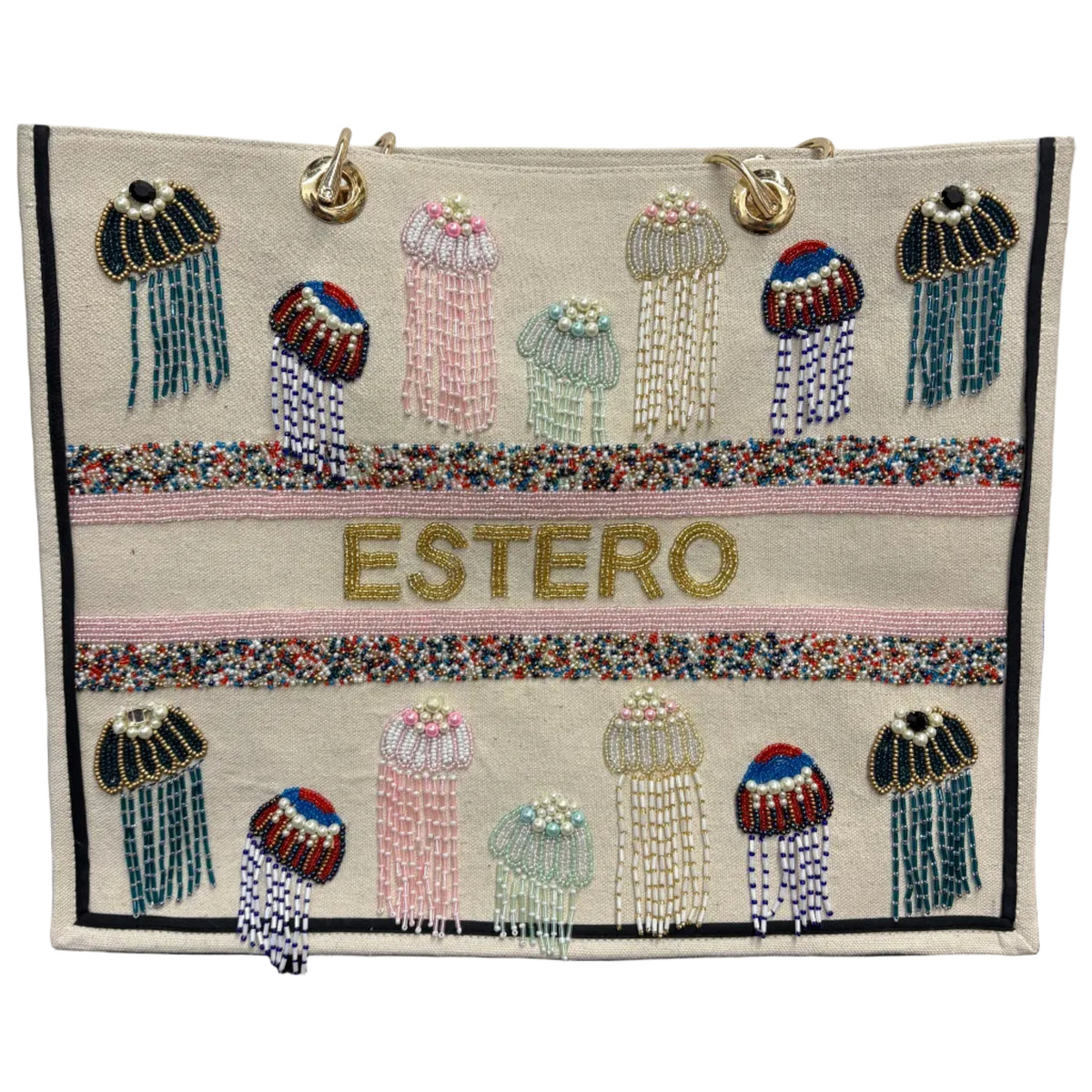 Estero Beaded Tote