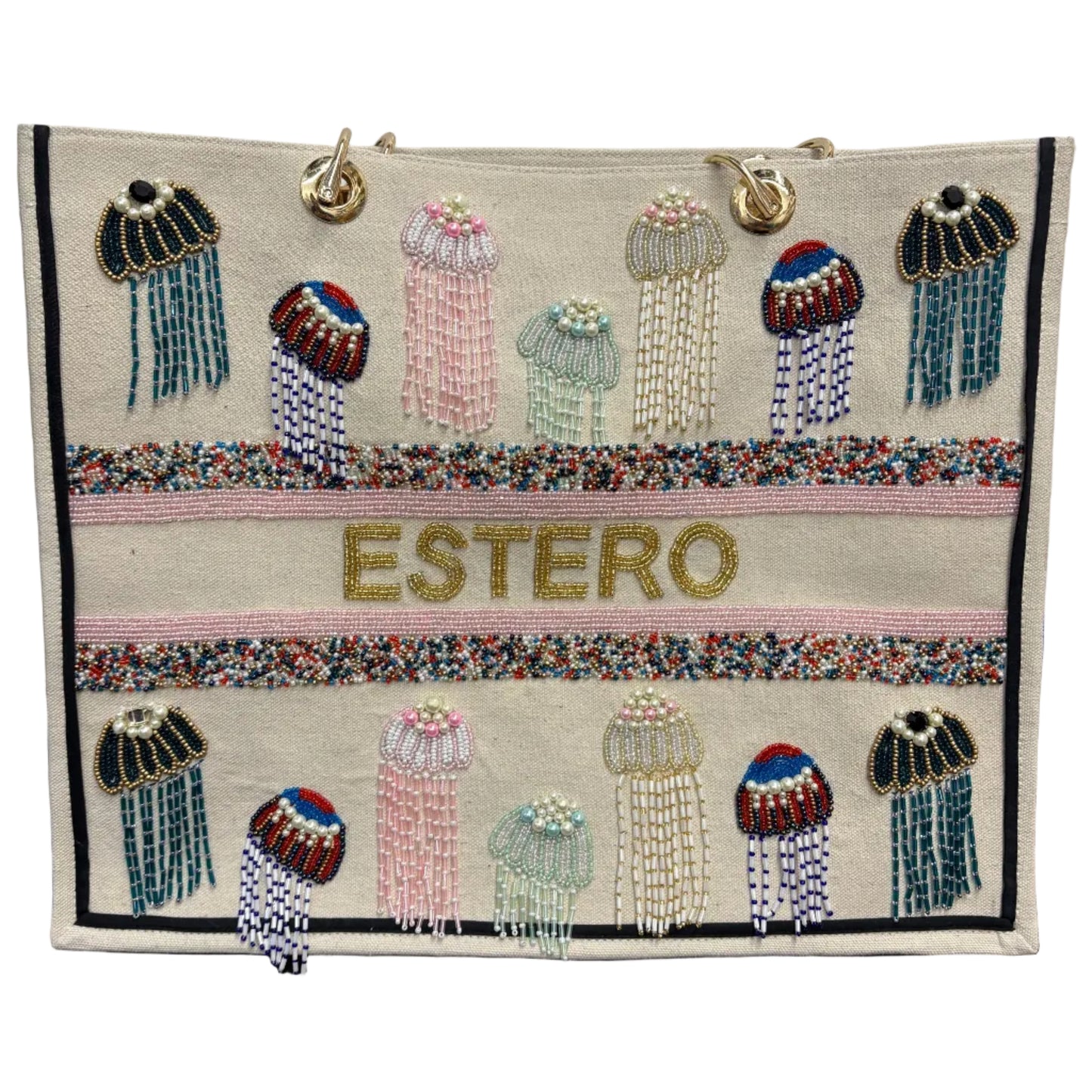 Estero Beaded Tote
