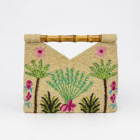 Cut Out Beaded Tote