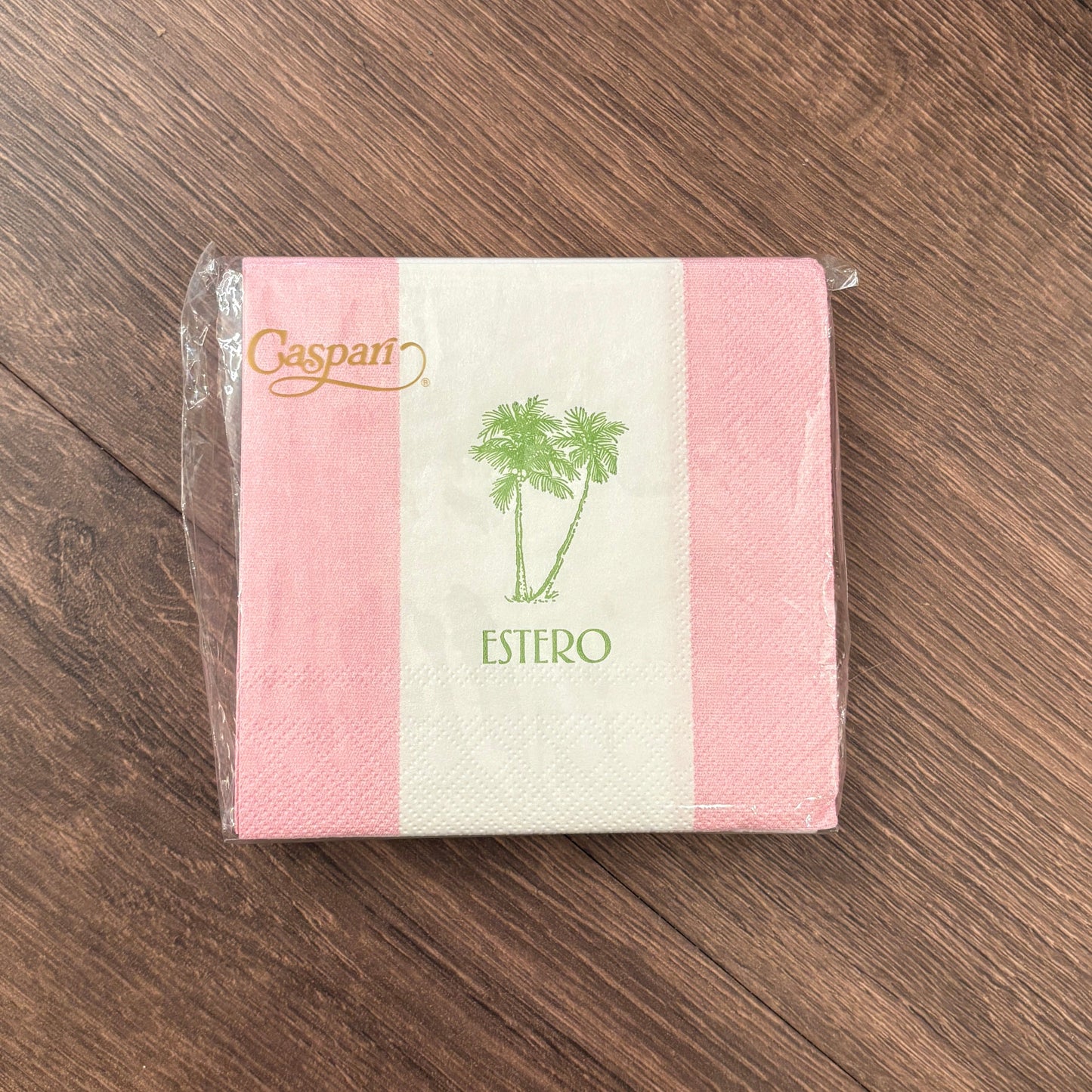 Estero Palm Light Pink Cocktail Napkins