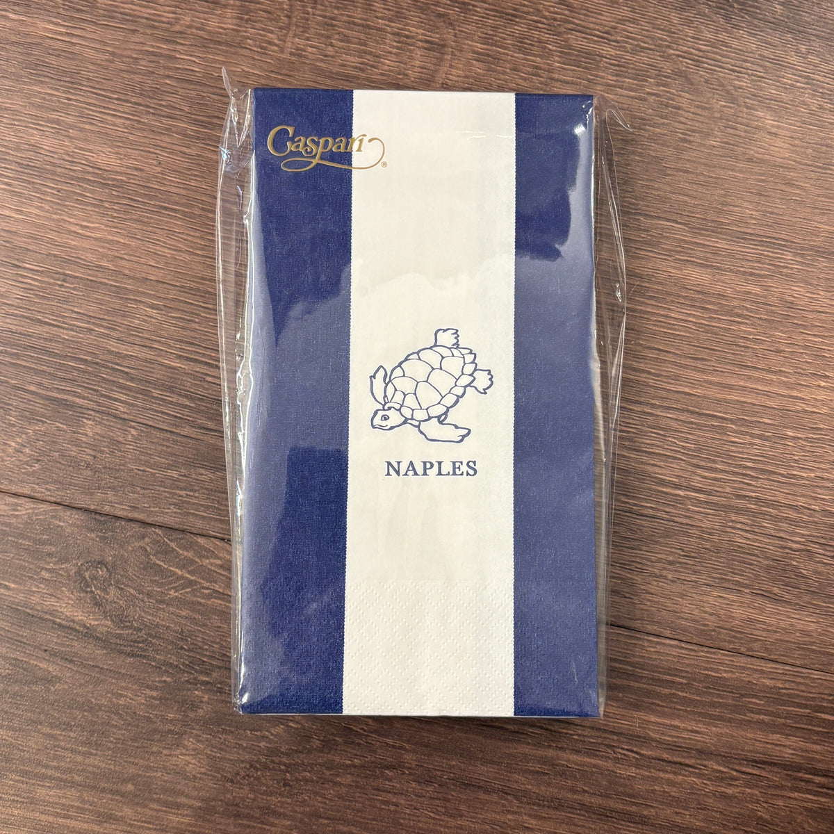 Naples Turtle Navy Guest Towels