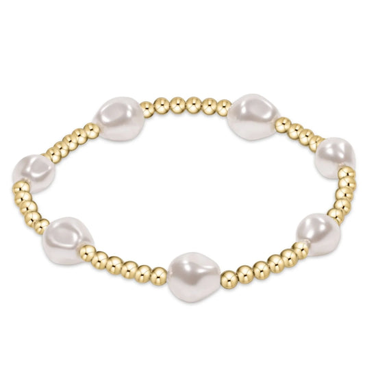 Extends Admire Pearl 3mm Bead Bracelet