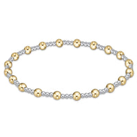 Classic Sincerity Mixed Metal Bead Bracelet