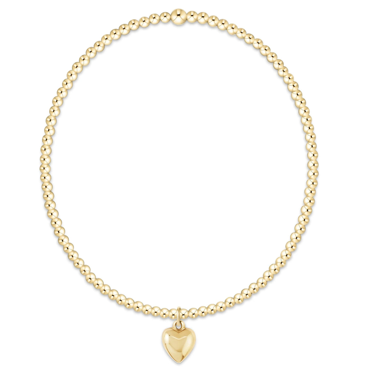 egirl Classic Gold 2mm Bracelet - Love Plush Small
