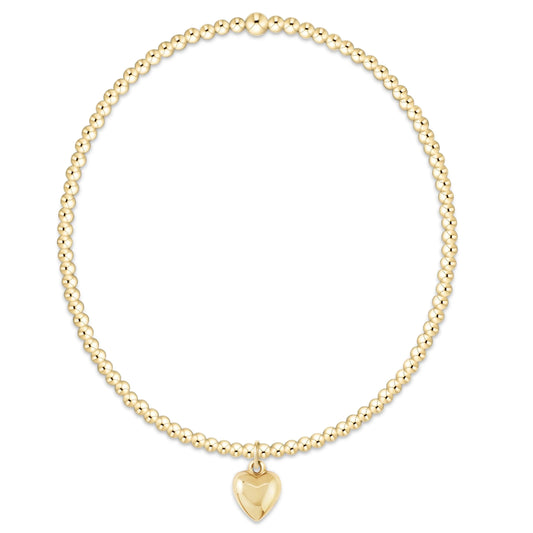 egirl Classic Gold 2mm Bracelet - Love Plush Small