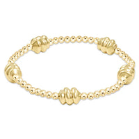 admire gold 3mm bracelet