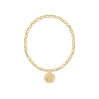 ecollegiate classic gold 3mm bracelet - fsu disc