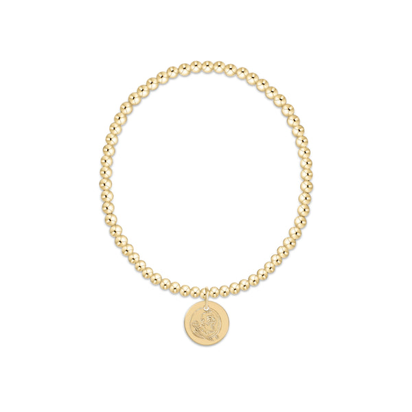 egirl ecollegiate classic gold 3mm bracelet - fsu disc