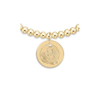 egirl ecollegiate classic gold 3mm bracelet - fsu disc