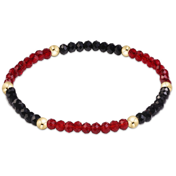 Gameday Flirty Presence Bracelet - Maroon - Black