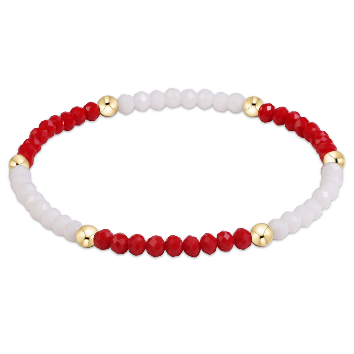 enewton Gameday Flirty Presence Bracelet - Red - White